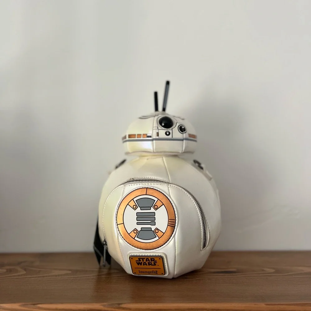 Loungefly Star Wars: The Force Awakens BB-8 Droid Figural Crossbody Bag NWT